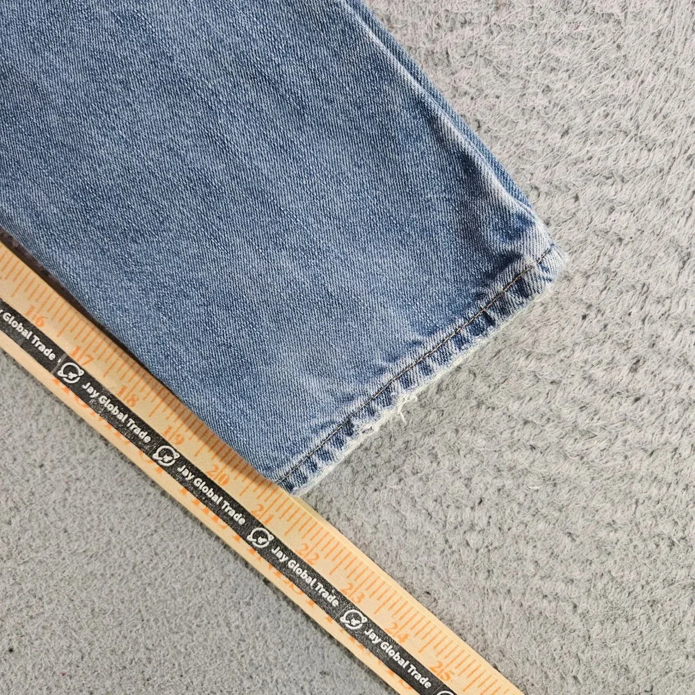 Polo Ralph Lauren Kids Jeans Size 7 Medium Wash Straight Leg Denim Dungarees